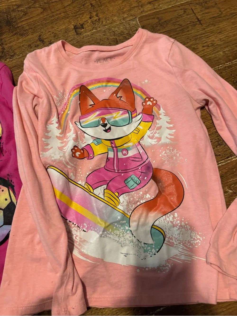 Girls the children’s place size 7/8 long sleeve tees NEW
